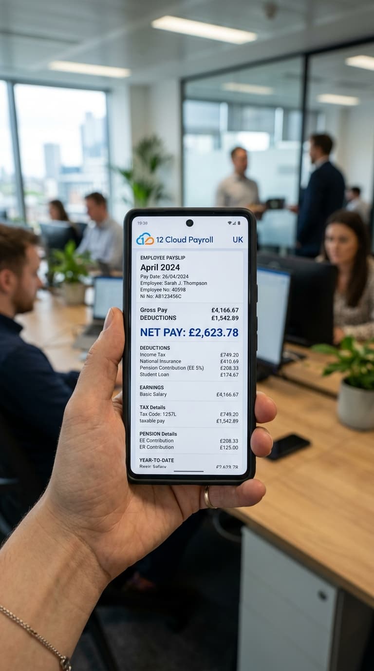 12 Cloud Payroll Employee Mobile App Payslip