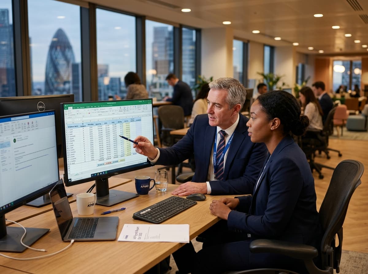UK Payroll Professionals in London Office